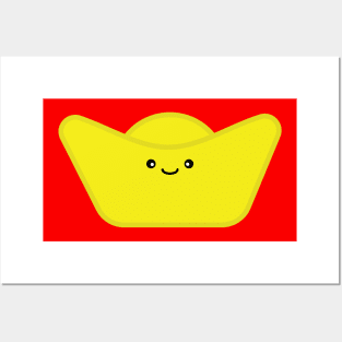 Cute Golden Yuen Bo Nugget Posters and Art